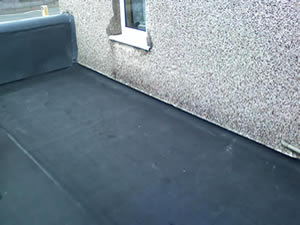 Flat roof waterproofing